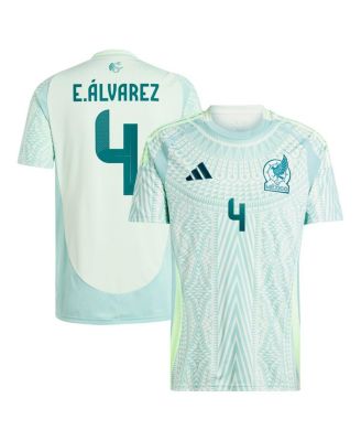 Men's Edson Alvarez Green Mexico National Team 2024 Away Replica Player Jersey