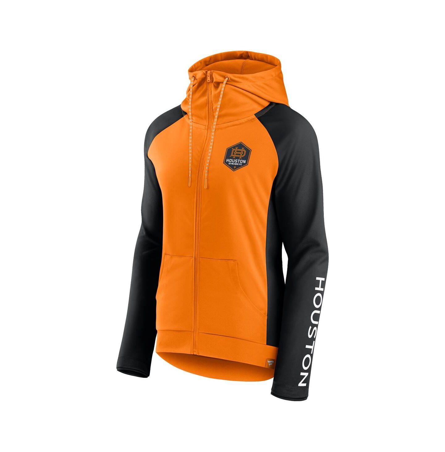 Женская куртка Fanatics Tennessee Orange Houston Dynamo FC Interlock Lightweight Full-Zip — фото 2