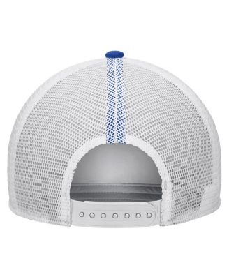 Men's and Women's Blue Brazil National Team Rise Printed Trucker Adjustable Hat