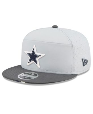 New Era - Men's Gray/Graphite Dallas Cowboys 2025 NFL Training Camp Split Panel 9FIFTY Snapback Hat