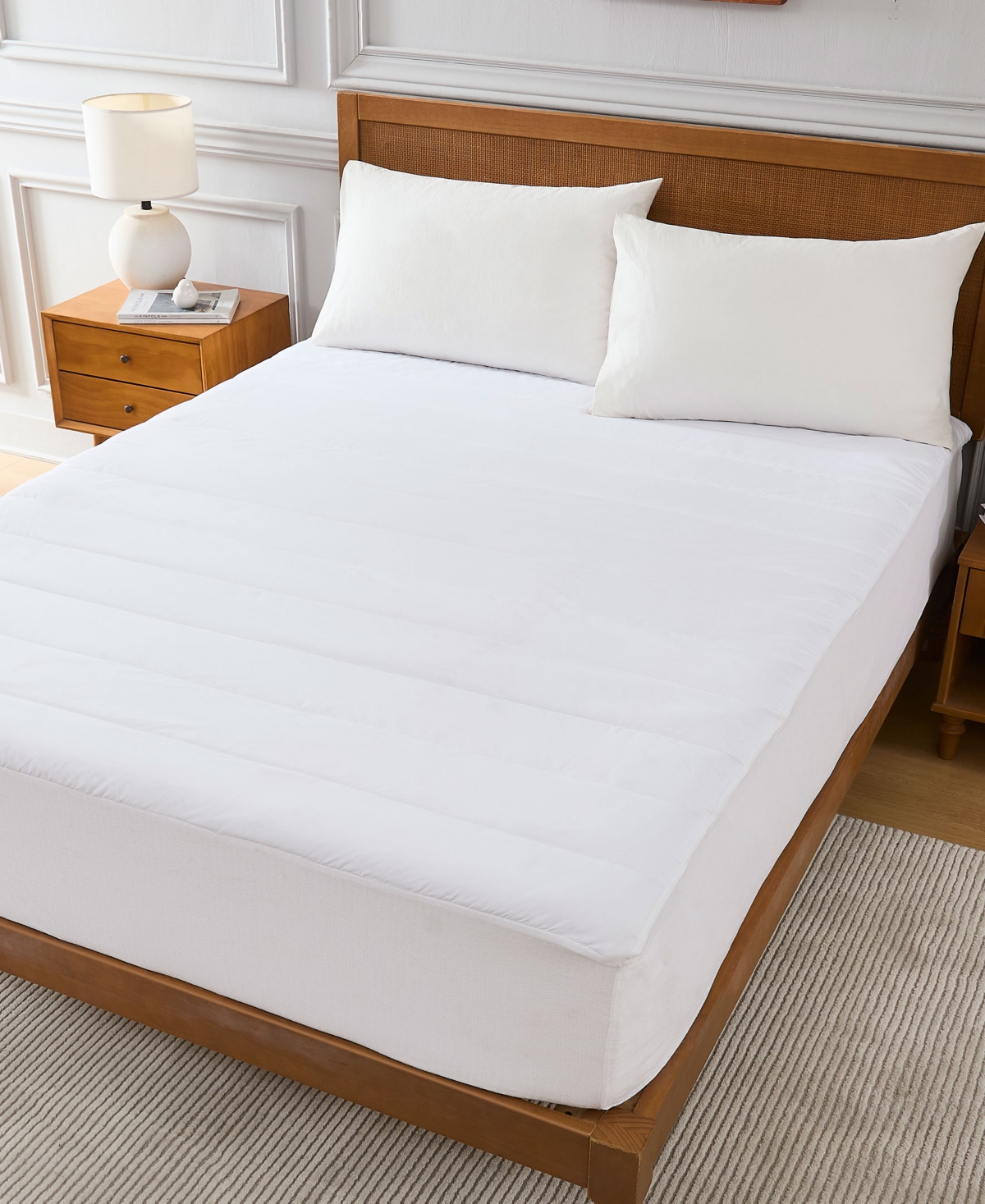 Tommy Bahama Home Tommy Bahama Allergy Control Mattress Pad, King In White
