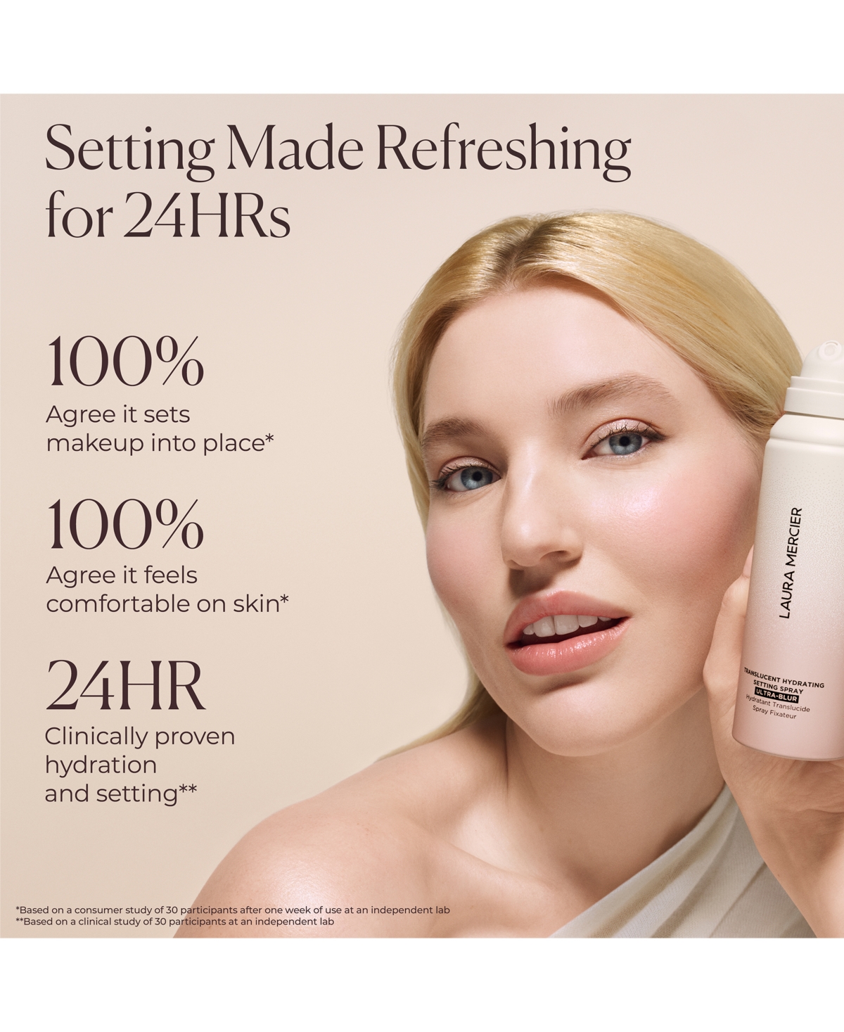 Laura Mercier Translucent Hydrating Setting Spray, 100 ml