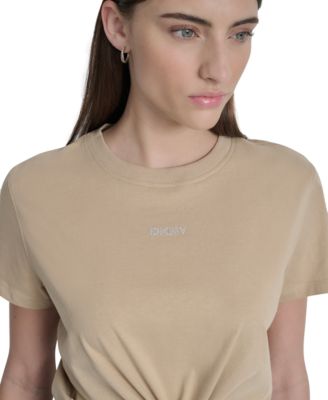 Women's Studded-Logo T-Shirt