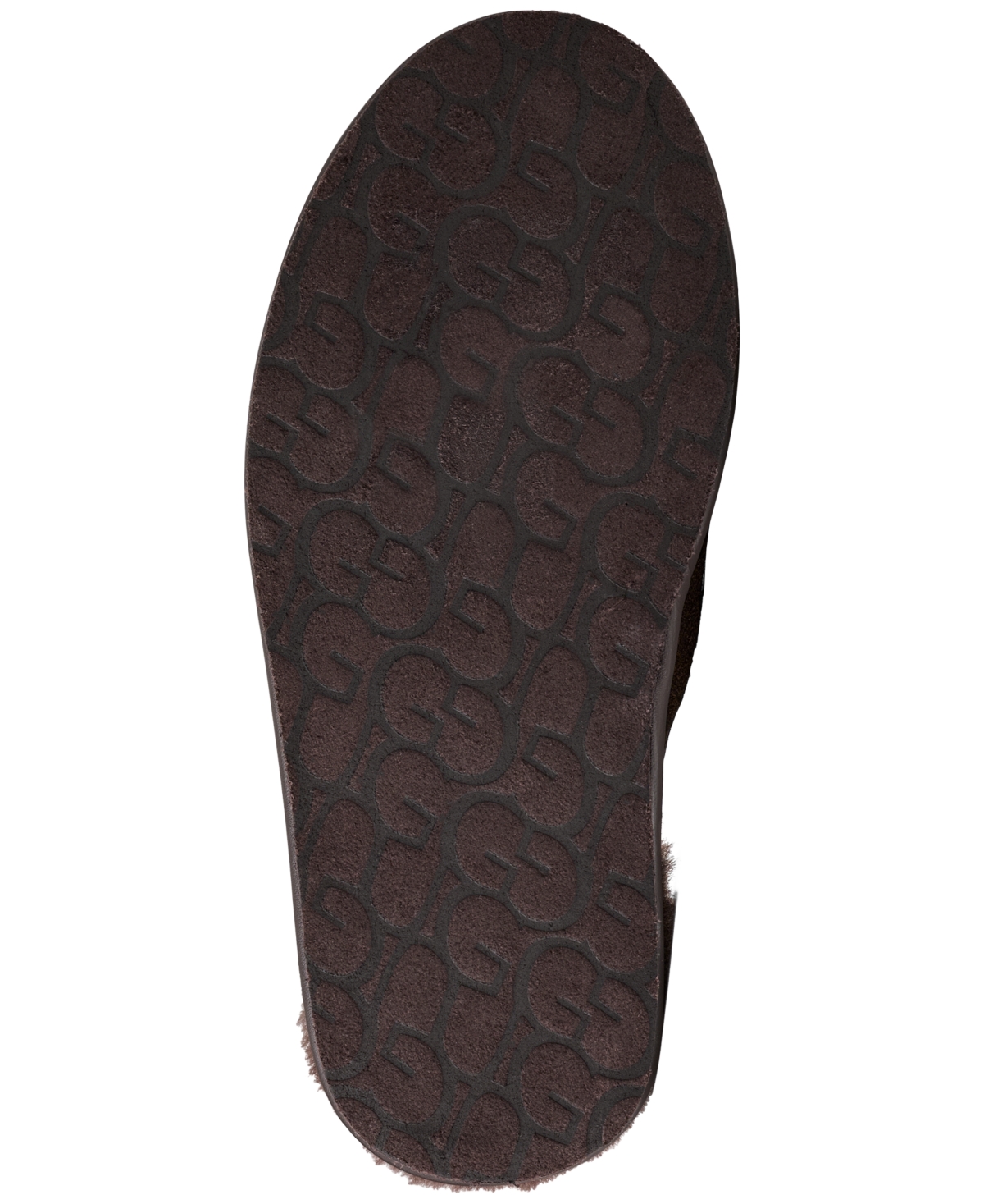 Ugg Men's Scuff Leather Distressed House Slipper In Brown