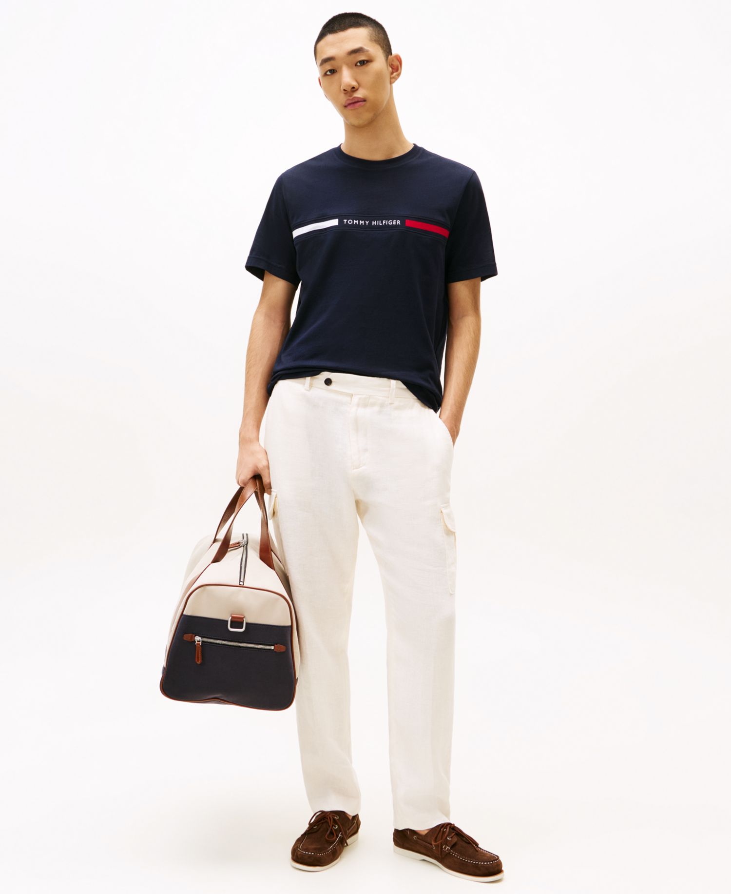 Men's Chest Insert Logo T-Shirt