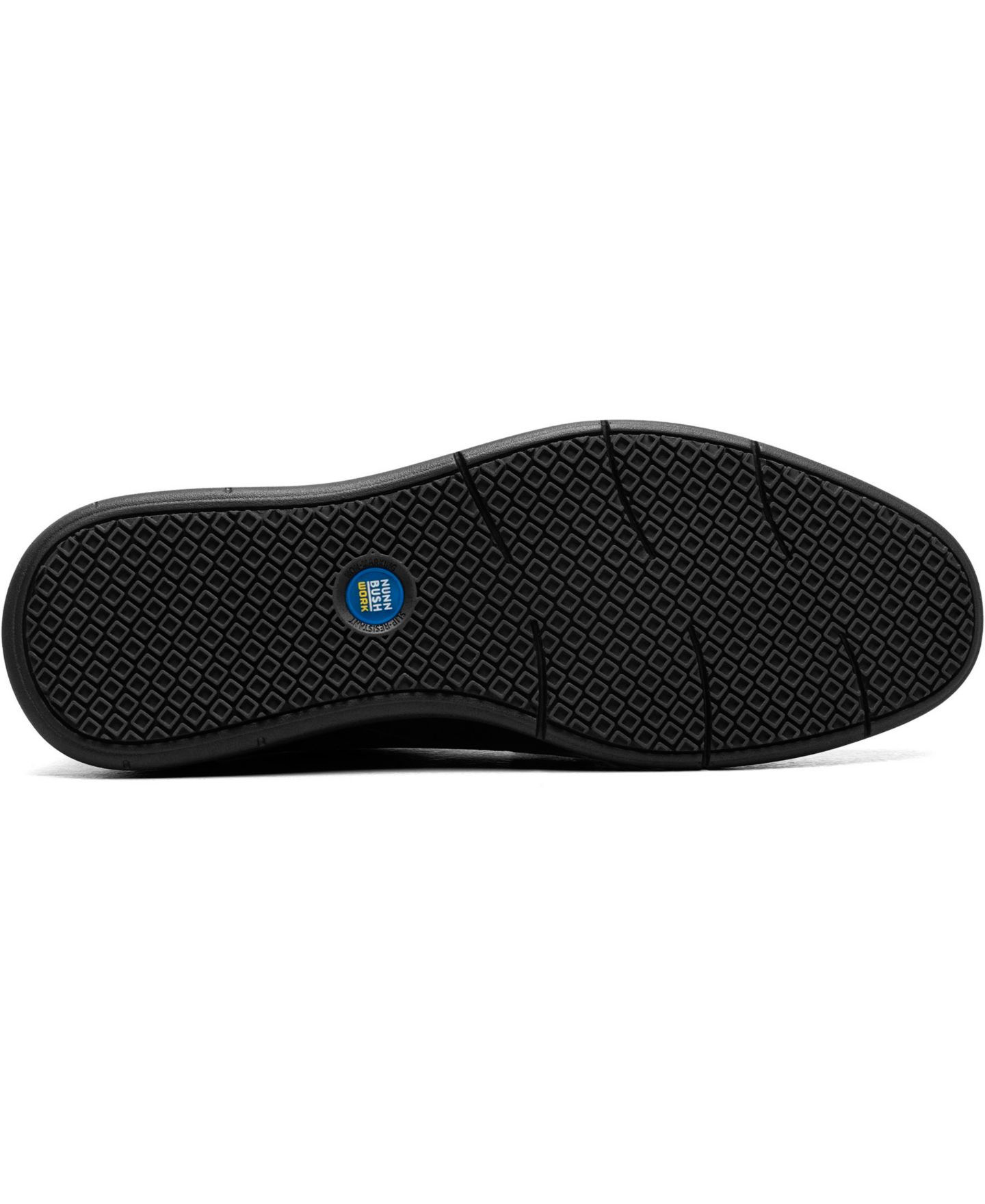 Мужские туфли Nunn Bush Chase Work Moc Toe Slip On, цвет: Чёрный — фото 7