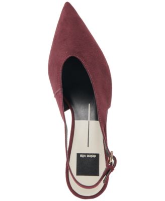 Women's Alenna Kitten-Heel Slingback Pumps