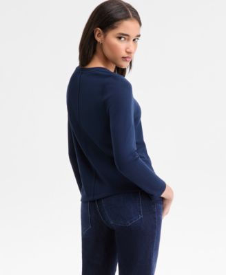 Women's Long Sleeve Scoop Neck Top