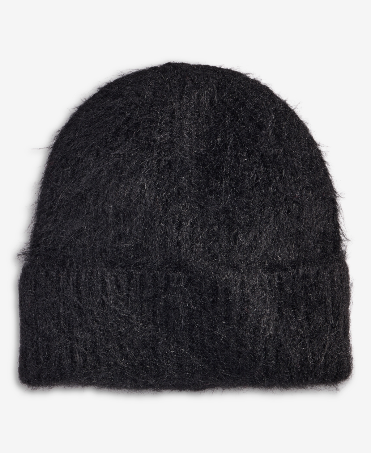 On 34th Solid Brushed Beanie, Macy's Exclusive In Black