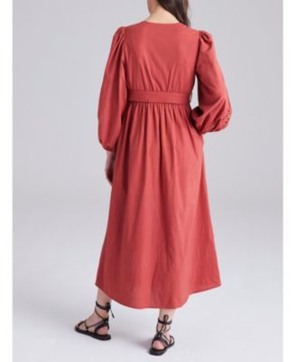 Carla Embroidered Dress