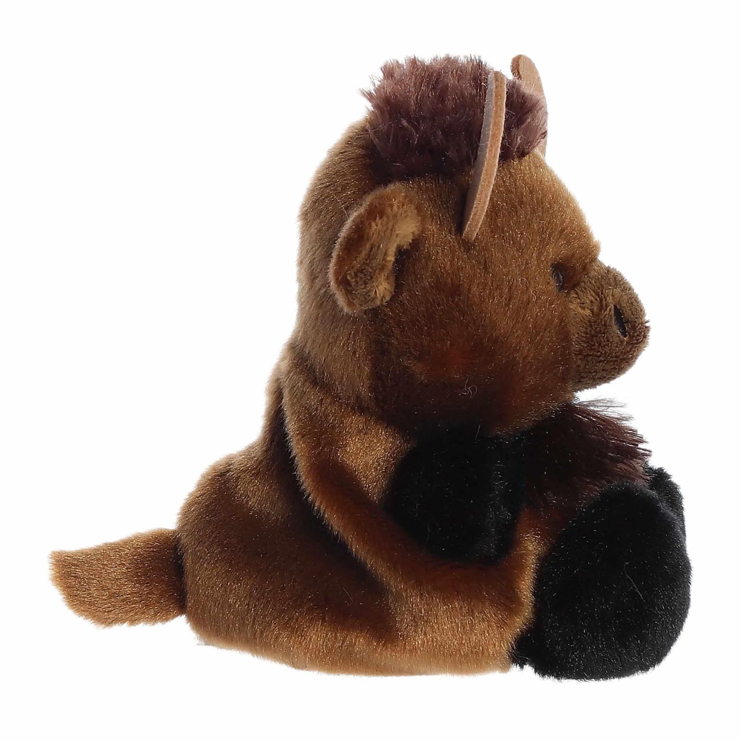 Детская мягкая игрушка Aurora Billy Bison Mini 4" Plush, цвет: Коричневый — фото 4