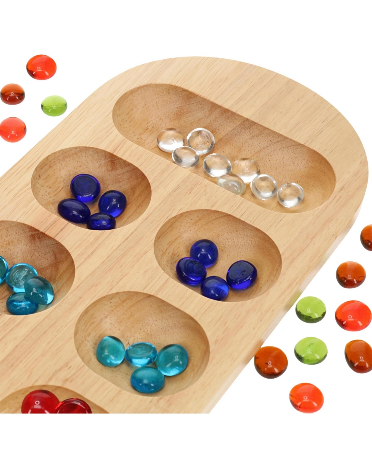 We Games Mancala Board Game In Transparent