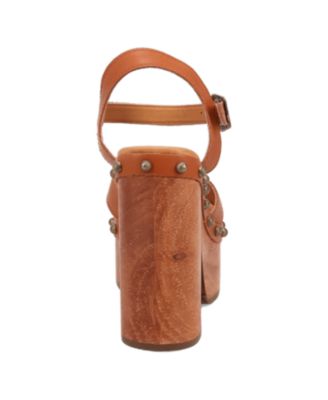 Women's Lotus Wooden Sandal