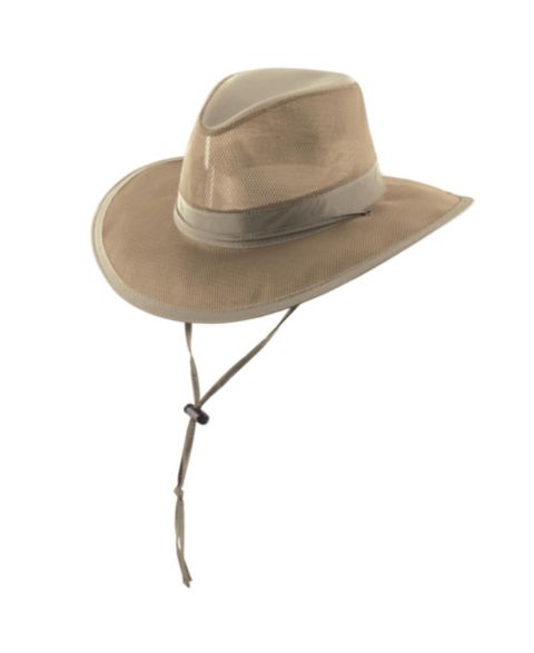 Мужской головной убор Dorfman Pacific Supplex Mesh Safari Hat, цвет: Хаки