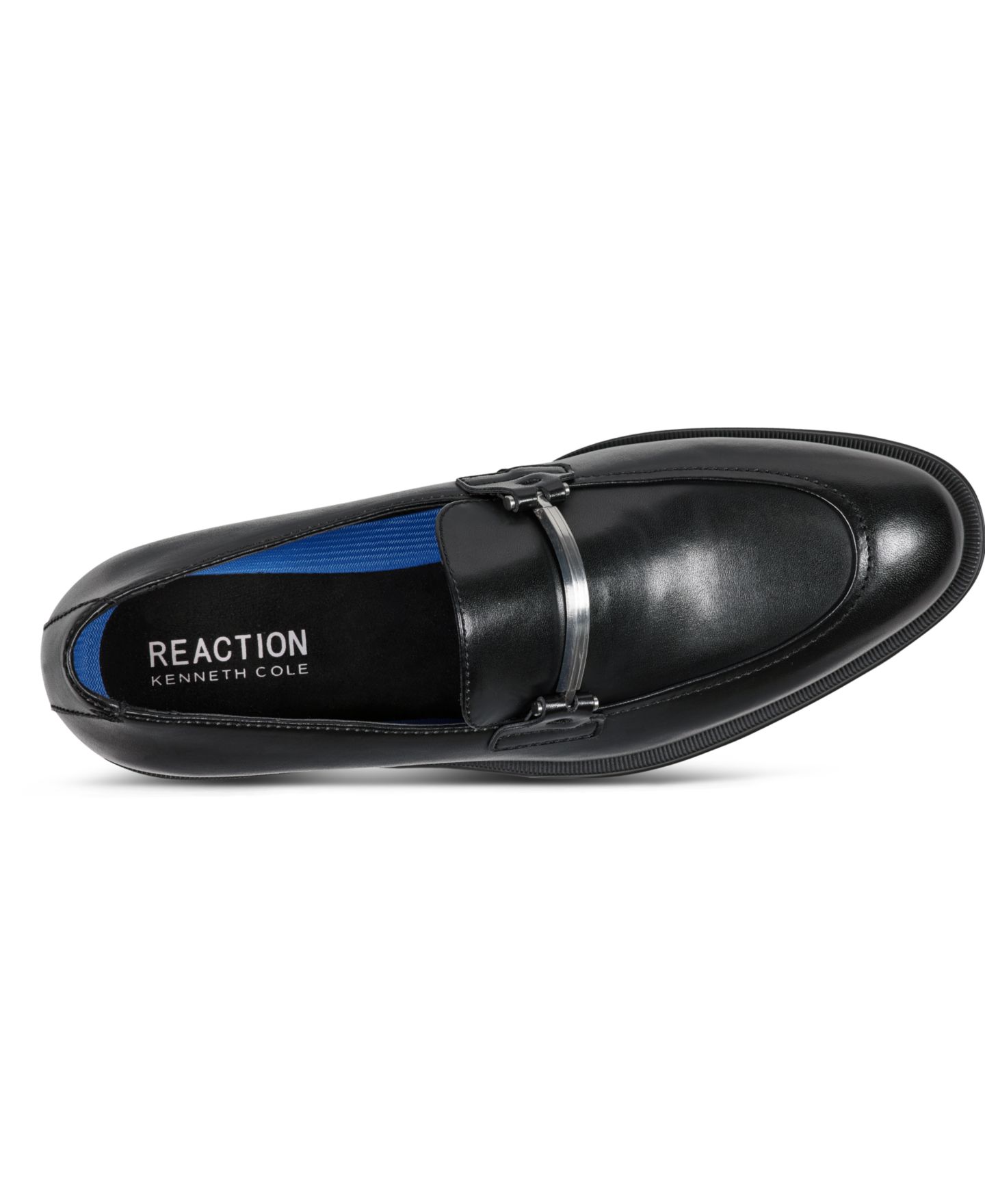 Мужские туфли Kenneth Cole Reaction Armand Apron Toe Bit, цвет: Чёрный — фото 4