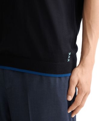 Men's Relaxed Fit Short Sleeve Textured T-Shirt