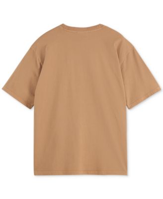 Men's Relaxed Fit Short Sleeve Mountain Graphic Crewneck T-Shirt