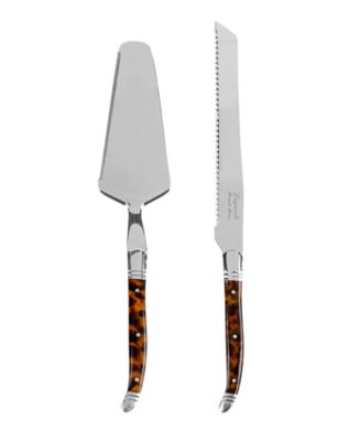 French Home Connoisseur Laguiole 2-Pc. Cake and Pie Server Set - Macy's