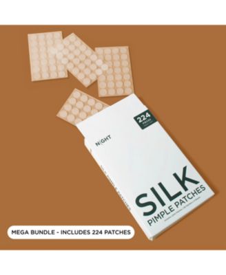 Hydrocolloid Overnight Pimple Patches – 224 Ct Mega Pack, Silk-Backed