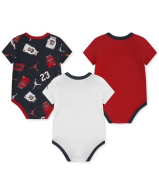 Baby Boy 3-Pack Short-Sleeve Jersey Bodysuits