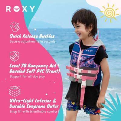 Daily CGA Life vest, PFD for kids with Quick Release Belts and Adjustable Leg Strap