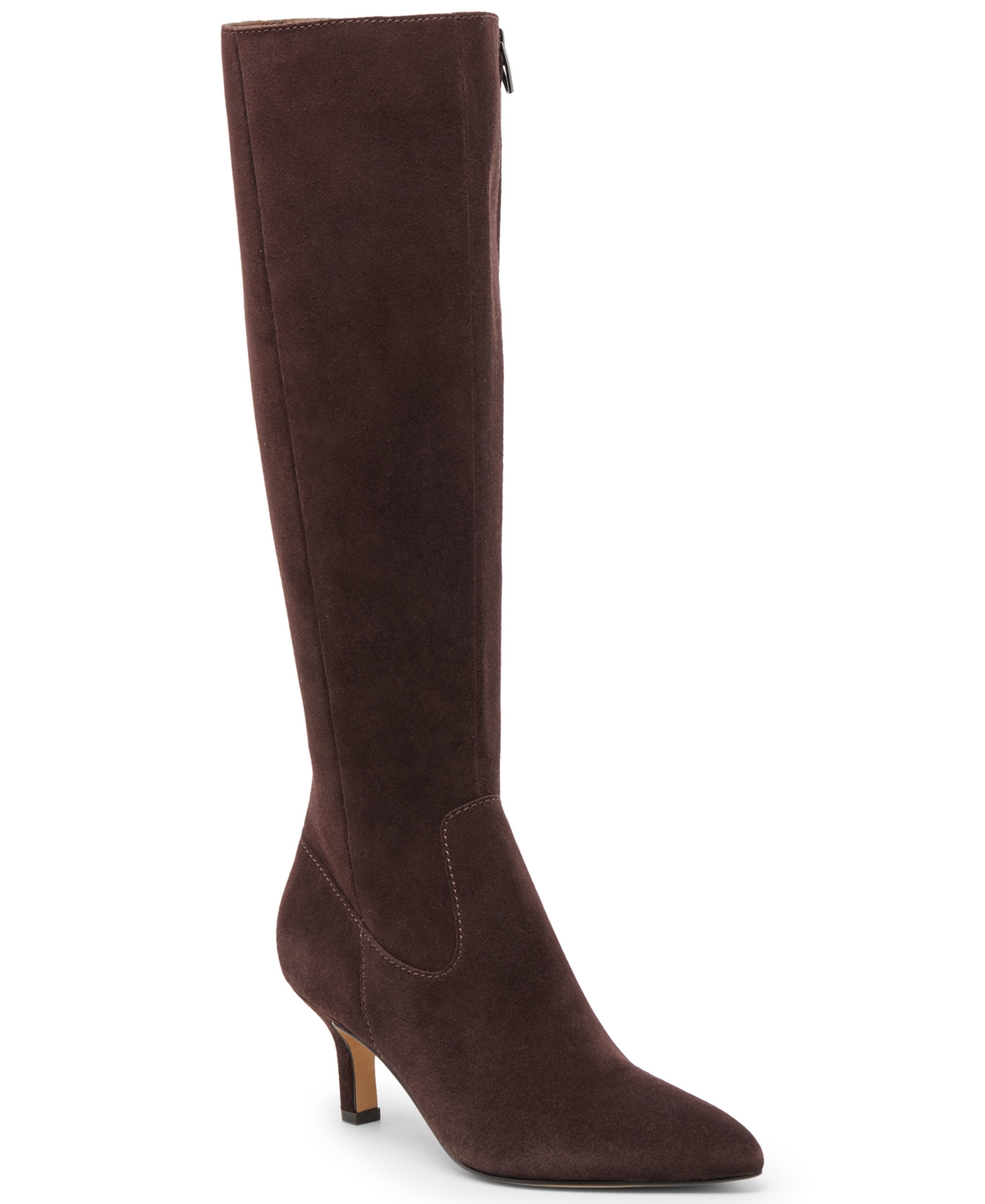 Dolce Vita Attie H2o Water Resistant Knee High Boot In Brown