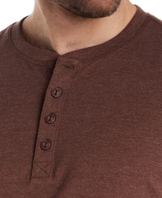 Men's Long-Sleeve Jersey Henley Shirt  