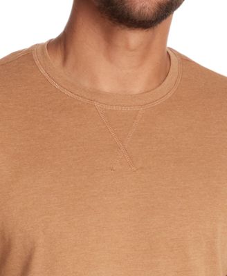 Men's Brushed Long Sleeve Crewneck T-Shirt