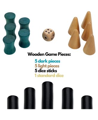 Wood Senet Game - An Ancient Egyptian Board Game