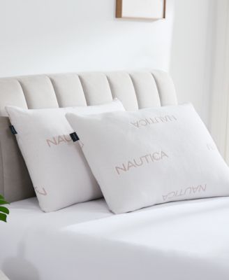 Nautica Copper Knit 2 Pack Pillow In White
