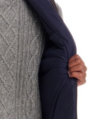 Men's Matte Zip Front Puffer Vest