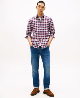 Men's Heritage Oxford Tartan Long Sleeve Shirt