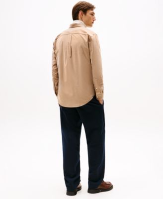 Men's Regular-Fit Solid Corduroy Shirt