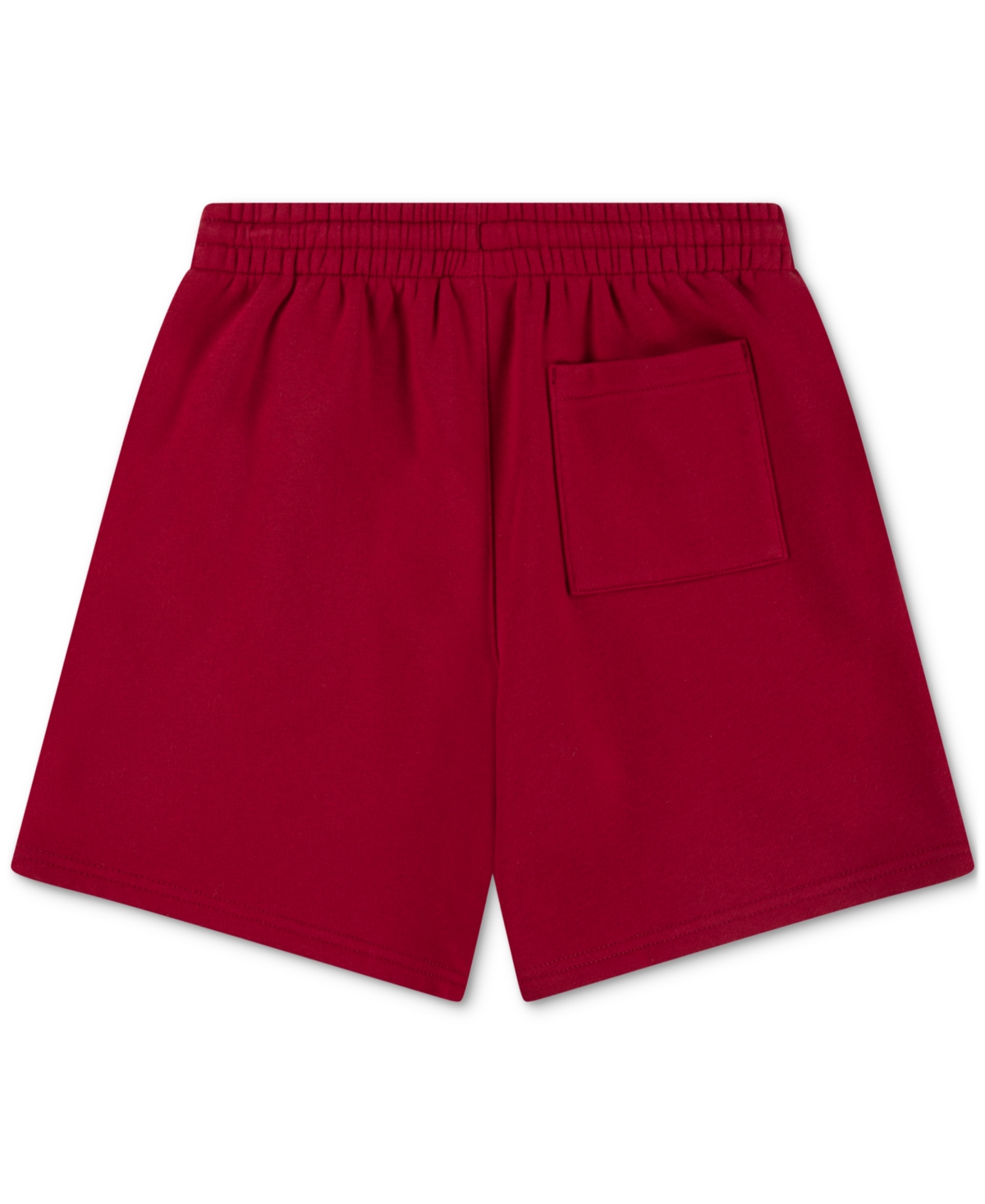 Jordan Big Boys Colorblocked Logo Pull-on Fleece Shorts In Red