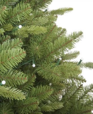 Puleo 7.5ft Pre-lit Colchester Pine, 2336 Branch Tips, 500 Multi-color LED Lights
