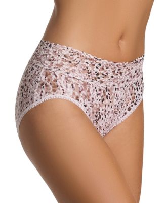 Women's Printed Signature Lace French Brief Panty