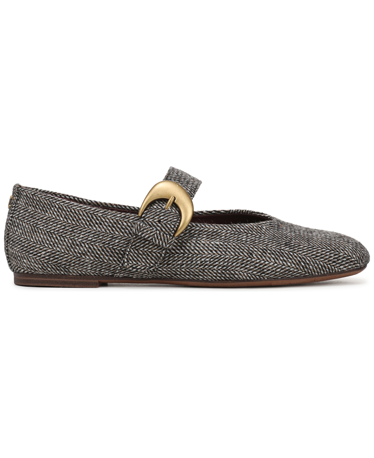 Circus Ny By Sam Edelman Bella Herringbone Mary Jane Flat In Gray