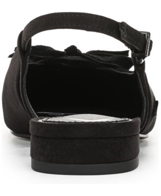 Women's Delanie Pointed-Toe Slingback Flats