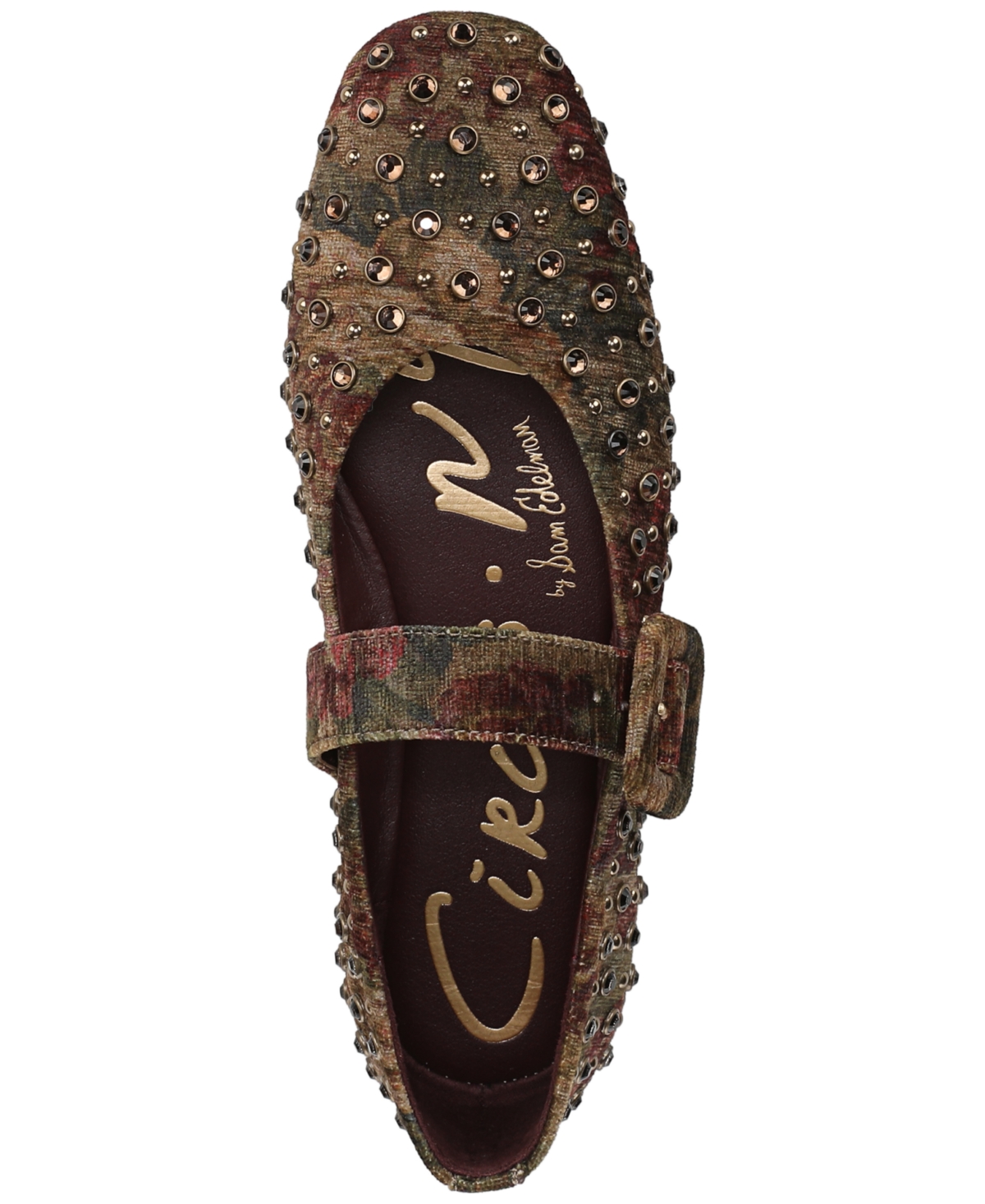Circus Ny By Sam Edelman Blaire Studded Mary Jane Flat In Multi