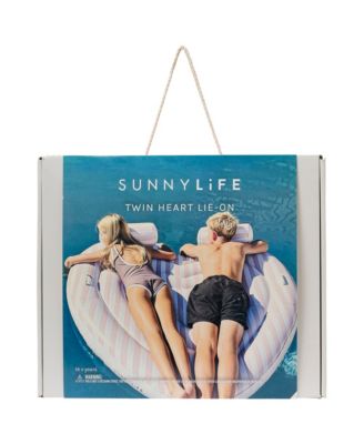 Lie-On Twin Float: Stole My Heart - Pink Stripe