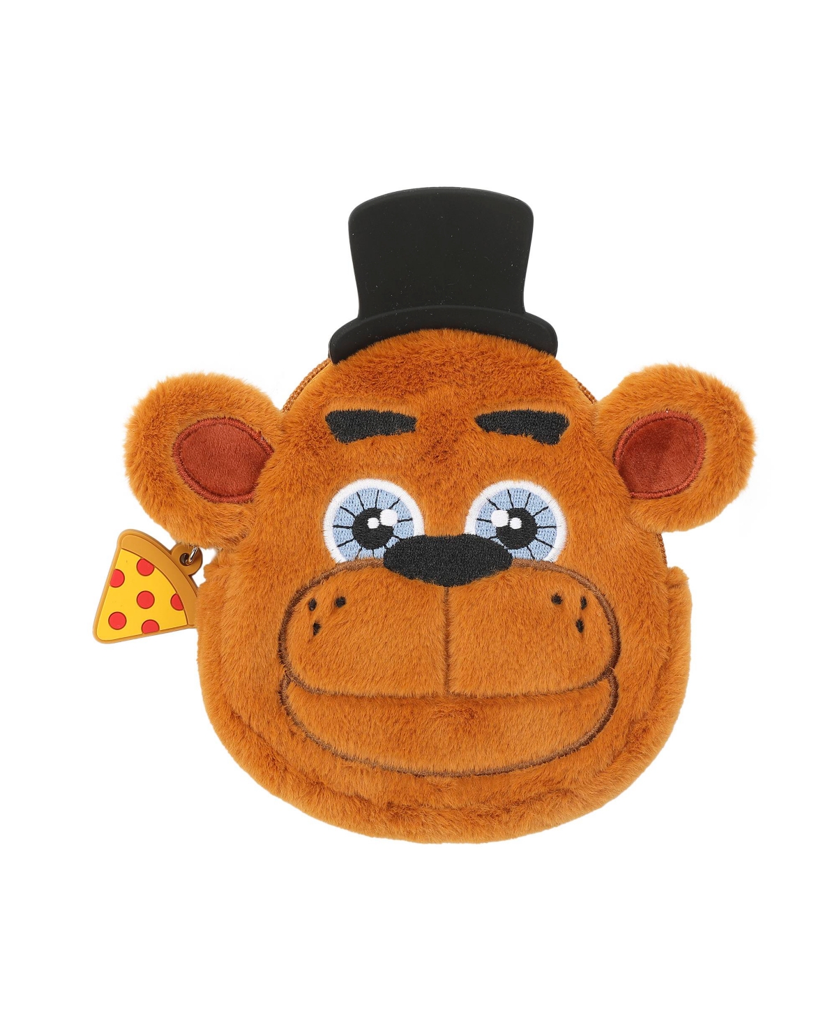 Five Nights At Freddy s Freddy Fazbear Brown 4&#x22; Coin Pouch - Freddy fazbear brown