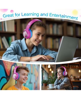 KB6 Kids Bluetooth Headphones, Safe Sound for Little Ears