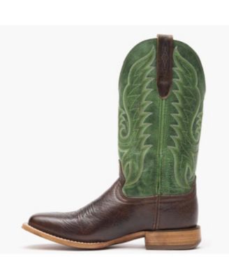 Men's Arena Pro Hickory and Shamrock Green Western Boot