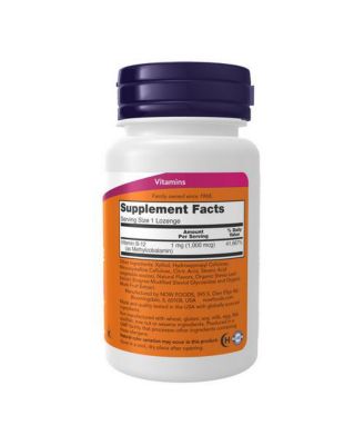 Methyl B-12, 1000 mcg, 100 Lozenges