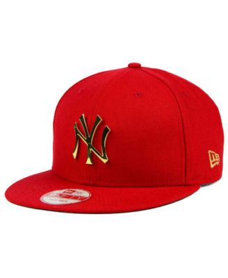 yankees hat gold