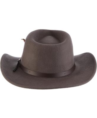 Men's Crushable Felt Outback Hat