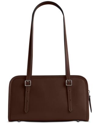 The Coach Originals Small Leather Double Strap Shoulder Bag