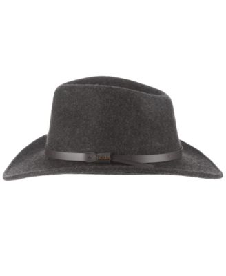 Men's Mix Crush Wool Felt Outback Hat
