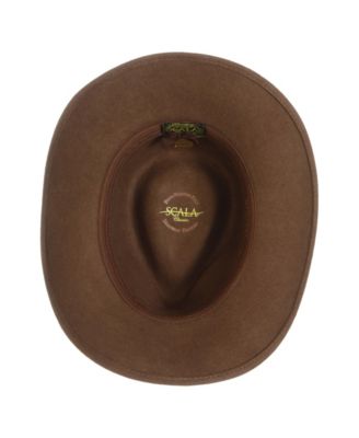 Men's Crush Wool Felt Tracker Hat