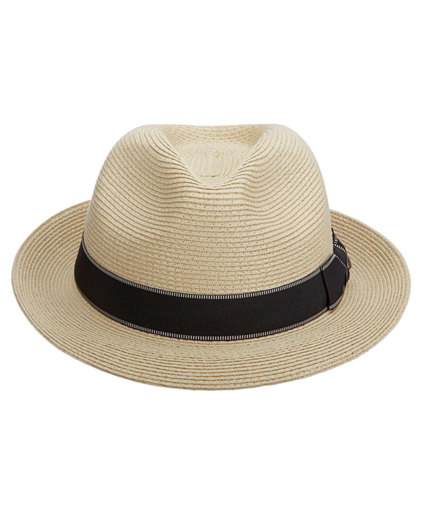 Мужской головной убор Scala Fine Paper Braid Fedora Hat, цвет: Натуральный — фото 1